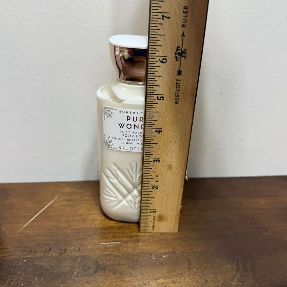 Bath Body Works Pure Wonder Smooth Body Lotion Cream Moisturizer 8 oz New